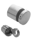 Inox štelujući tačkasti nosač Ø50 za staklo 8-17.52 mm - Image 3
