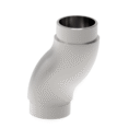 Inox štelujuće koleno za Ø42.4×2 mm